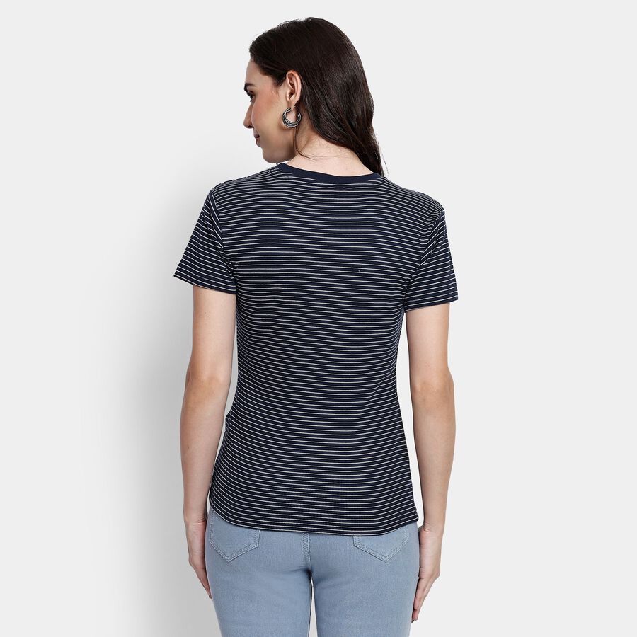 Ladies' Top, Navy Blue, large image number null