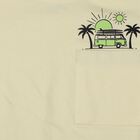 Boys Yellow Cotton Round Neck Casual T-Shirt, Yellow, small