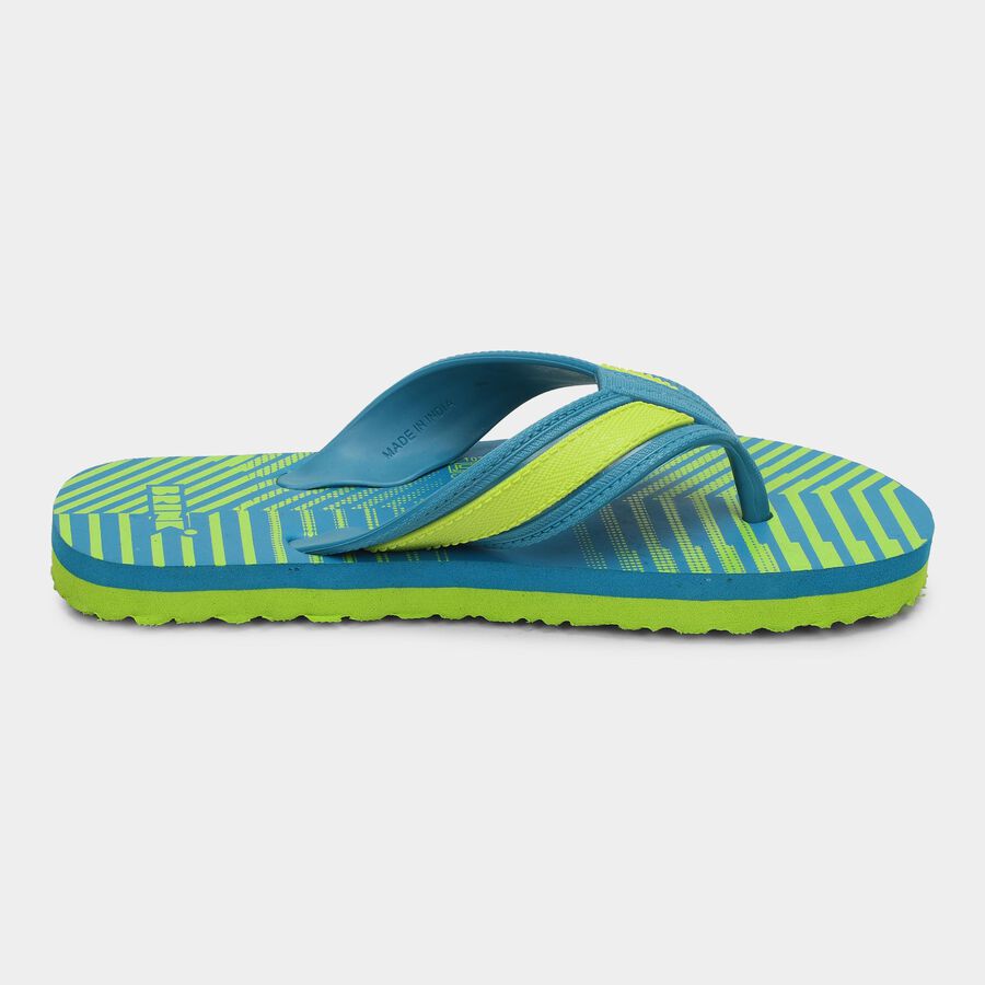 Boys' Slipper, टील ब्लू, large image number null