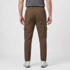 Men's Olive Green Slim Fit Cargo Jogger, Olive, small