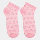 Printed Socks, Pink, small image number null