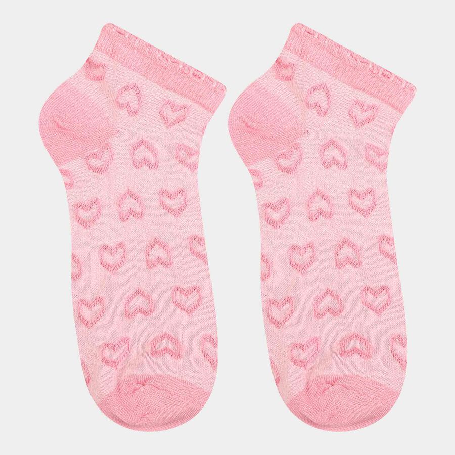 Printed Socks, Pink, large image number null