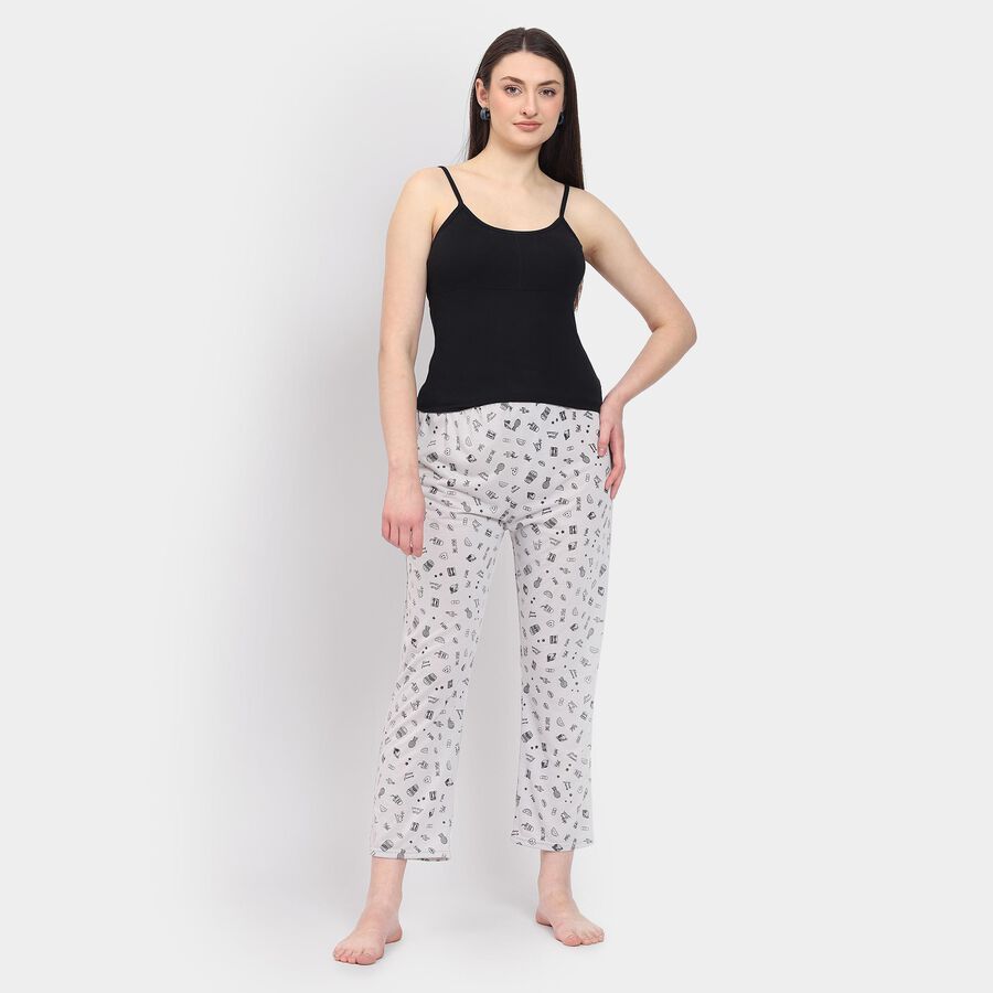 Ladies' Pyjama, Light Grey, large image number null