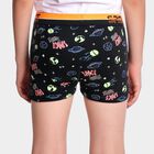 Boys Black Regular Fit Briefs, काला, small