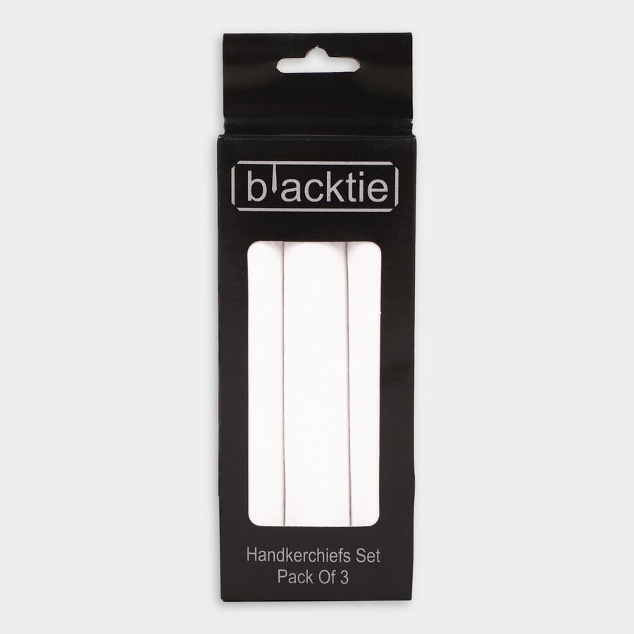 Men's Hanky , सफ़ेद, large image number null