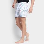 Men's 100% Cotton Boxers, सफ़ेद, small image number null