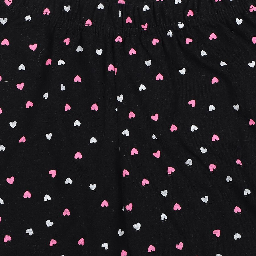 Girls' Pyjama, Black, large