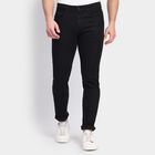 Men's Slim Fit Jeans, Black, small image number null