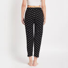 Solid Regular Trousers, Black, small image number null
