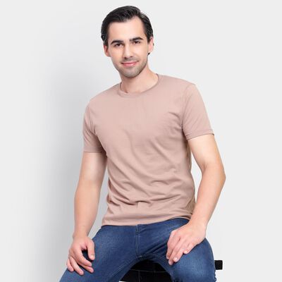 Men's Round Neck Half Sleeves T-Shirt