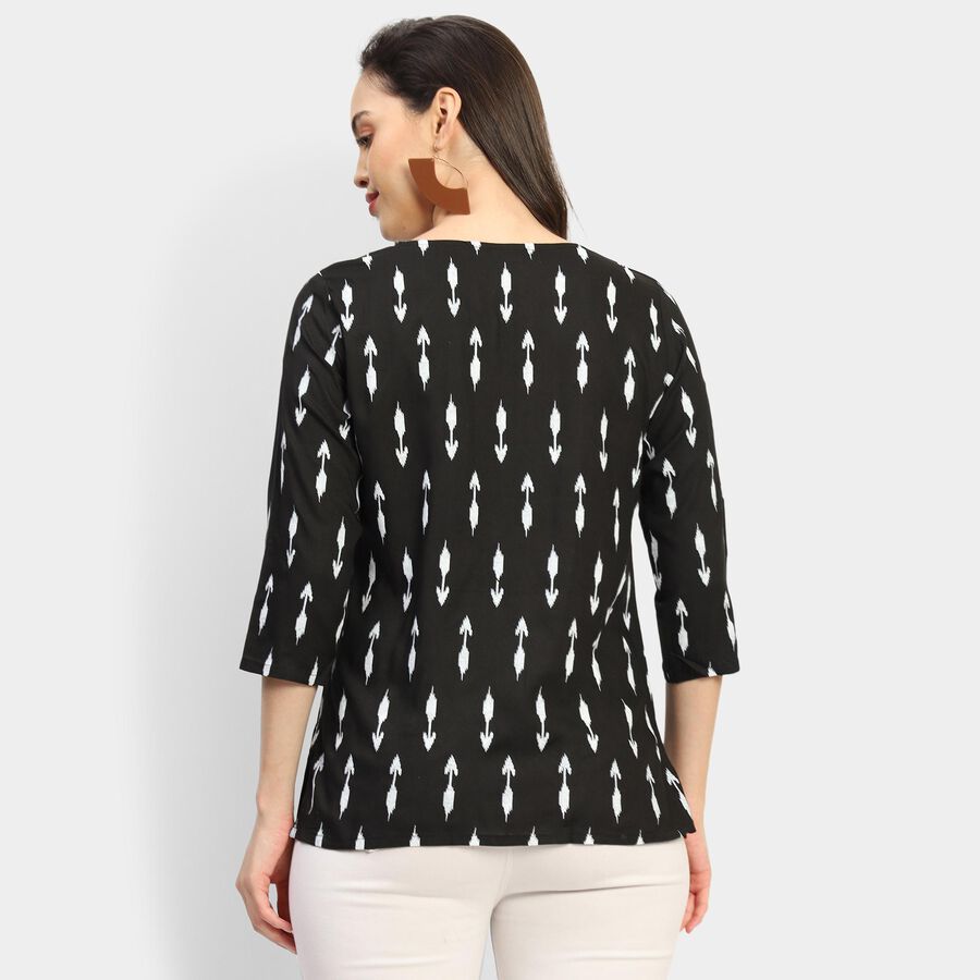Ladies' Kurti , Black, large image number null
