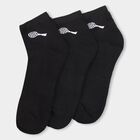 Men's Socks (Pack of 3), Black, small image number null