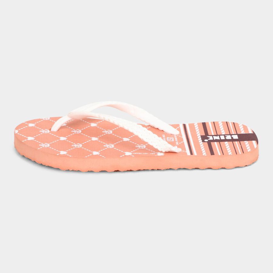 Ladies' Print Sliders, गुलाबी, large image number null