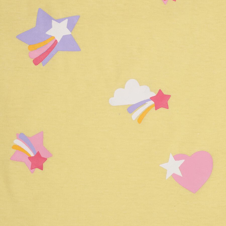 Infants' 100% Cotton Capri Set, Yellow, large image number null