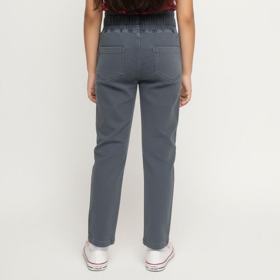 Girls' Jeans, हल्का ग्रे, large image number null