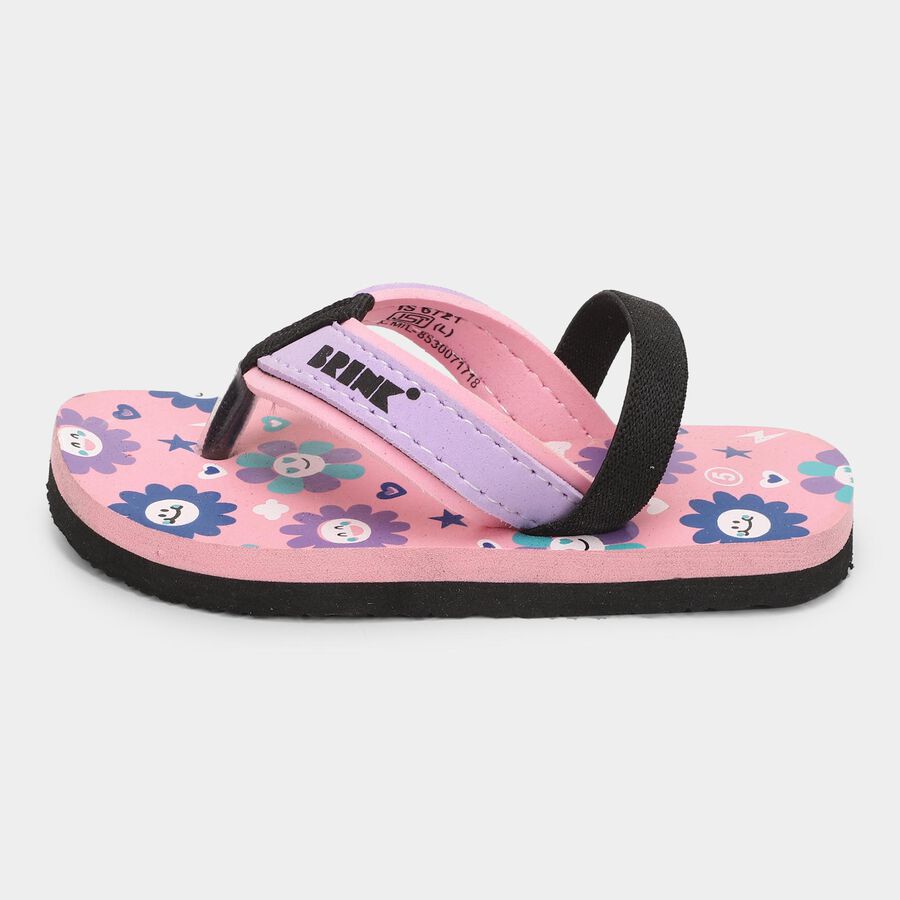Girls' Slipper, Pink, large image number null