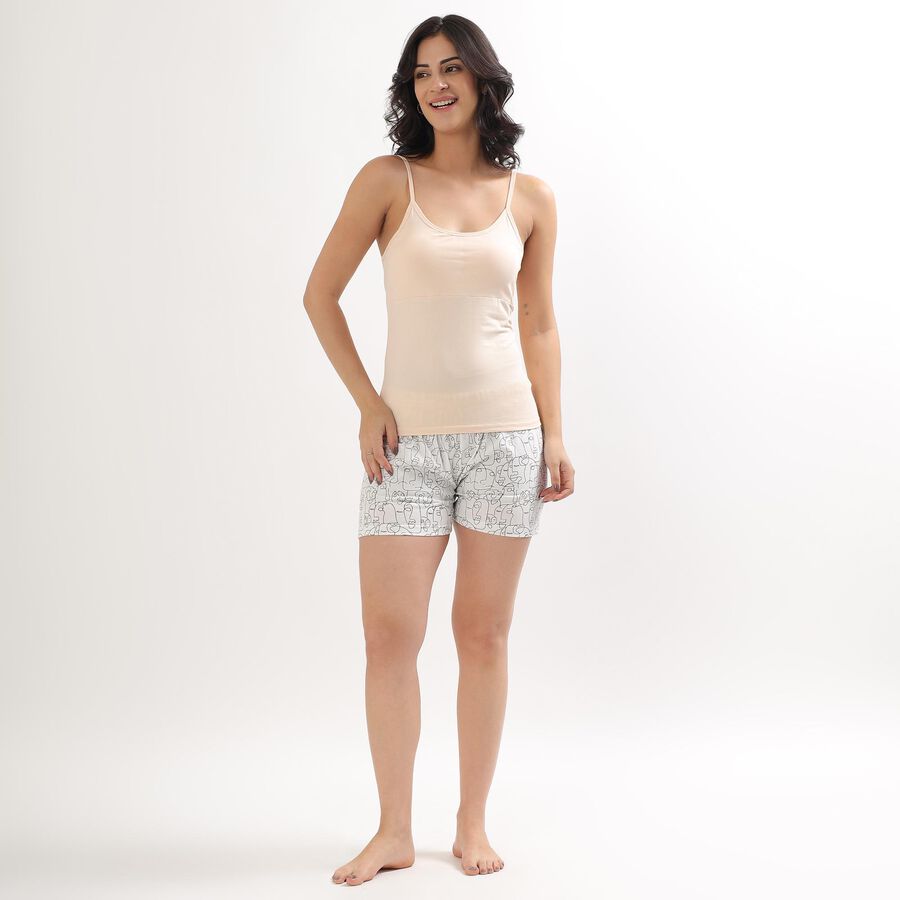 Ladies' Basic Shorts , सफ़ेद, large image number null