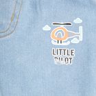 Infants Elasticated Jeans, Light Blue, small image number null