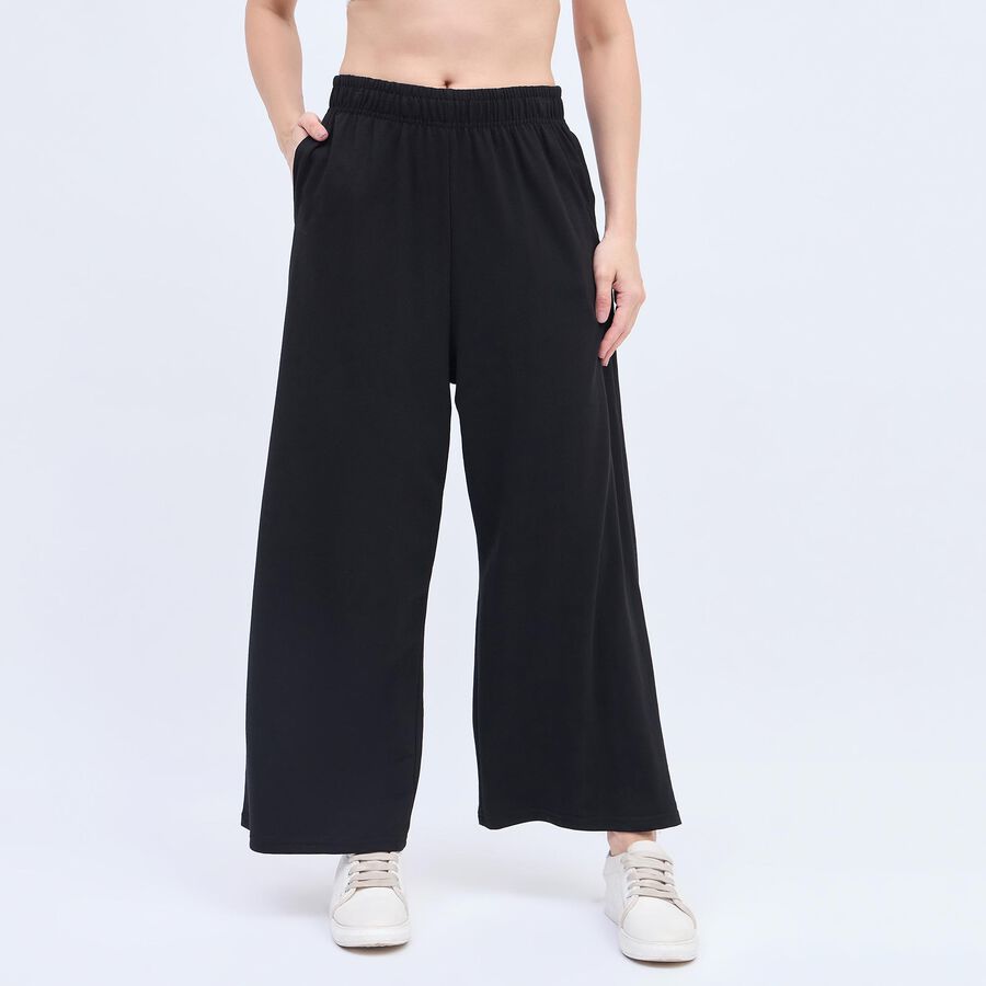 Ladies' Track Pants&nbsp;&nbsp;, काला, large image number null