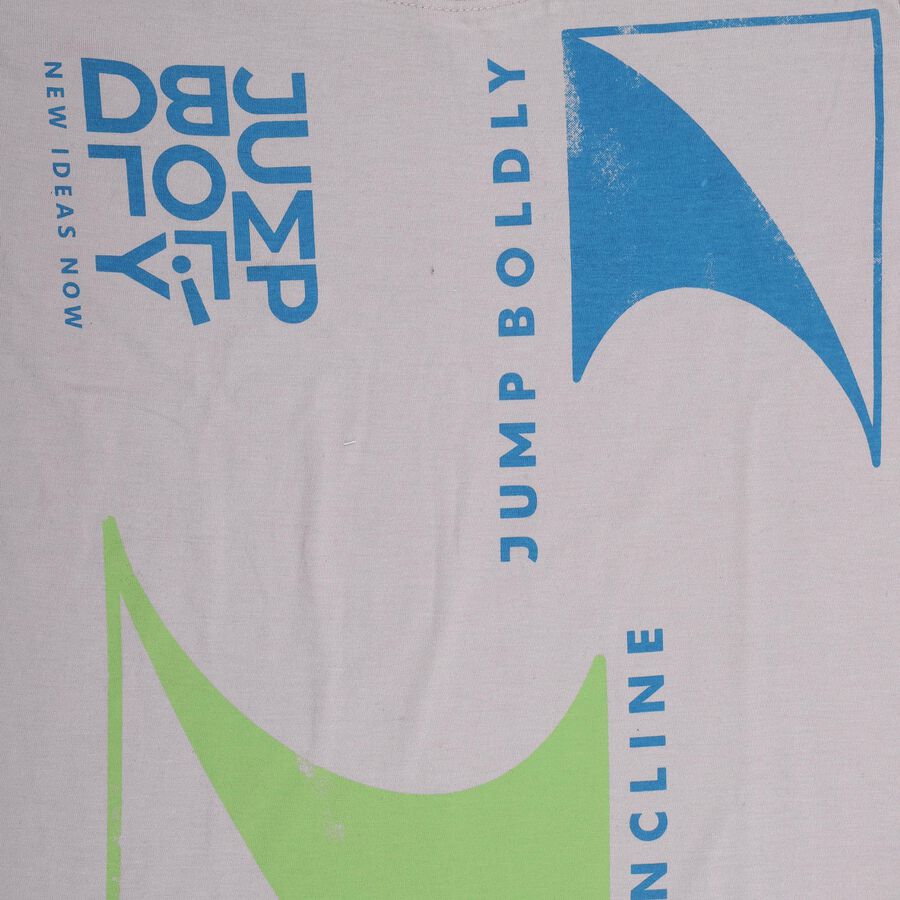 Boys' Half Sleeves T-Shirt, Light Green, large