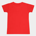 Boys Cotton T-Shirt, लाल, small image number null