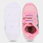 Girls' Pink Velcro Sneakers, Pink, small