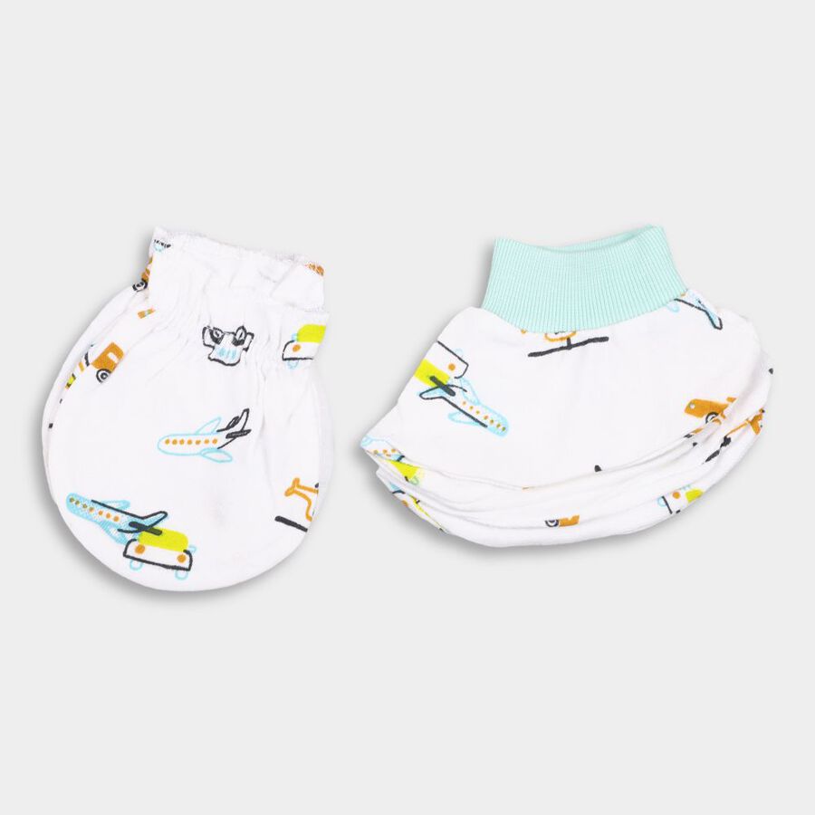 Infants' Cotton Gift Set, White, large image number null