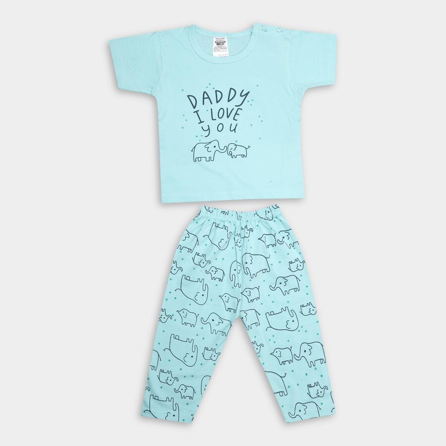 Infants' Suit Night , Aqua, large image number null