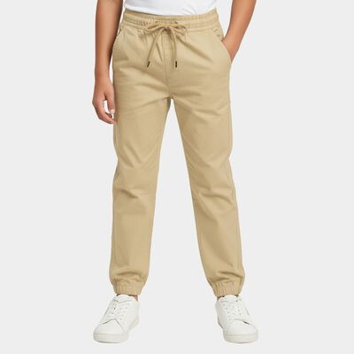 Boys Cotton Regular Fit Trousers
