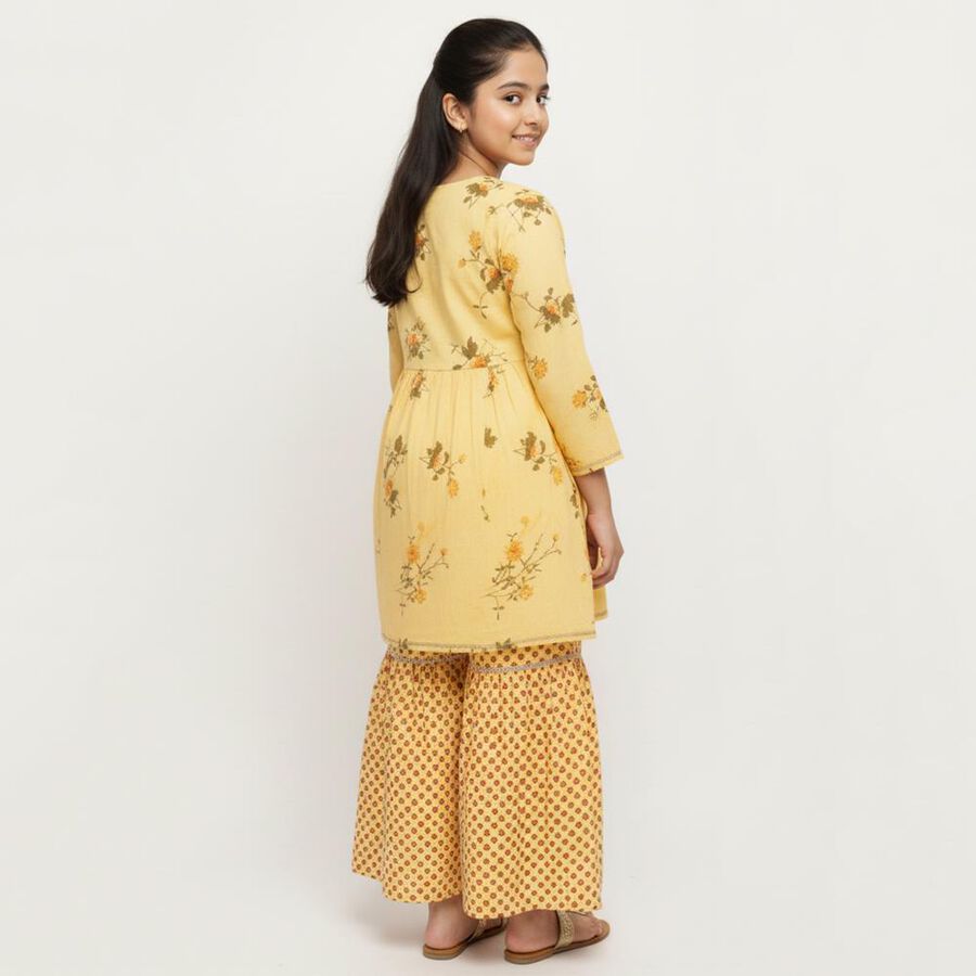 Girls' Fusion Set, पीला, large image number null
