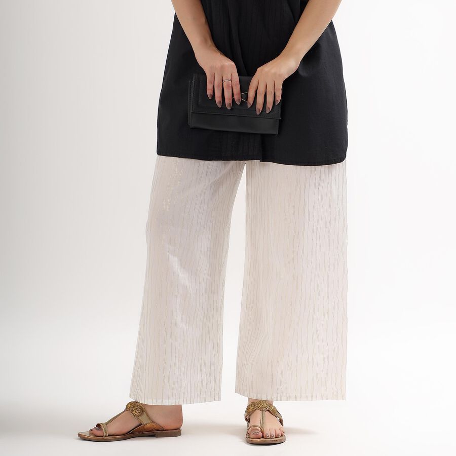Ladies' Palazzos , Off White, large