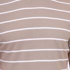 Men's Round Neck Half Sleeves T-Shirt, Beige, small image number null