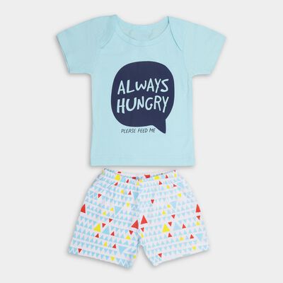 Infant Boys' 100% Cotton Baba Suit