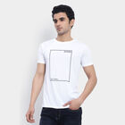 राउन्ड नेक टी-शर्ट, सफ़ेद, small image number null
