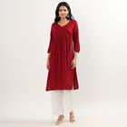 Ladies' Kurta, मरून, small image number null