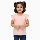 Girls' T-Shirt, हल्का गुलाबी, small image number null