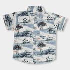 Boys' Off White Cotton Classic Collar Casual Shirt, ऑफ व्हाइट, small image number null