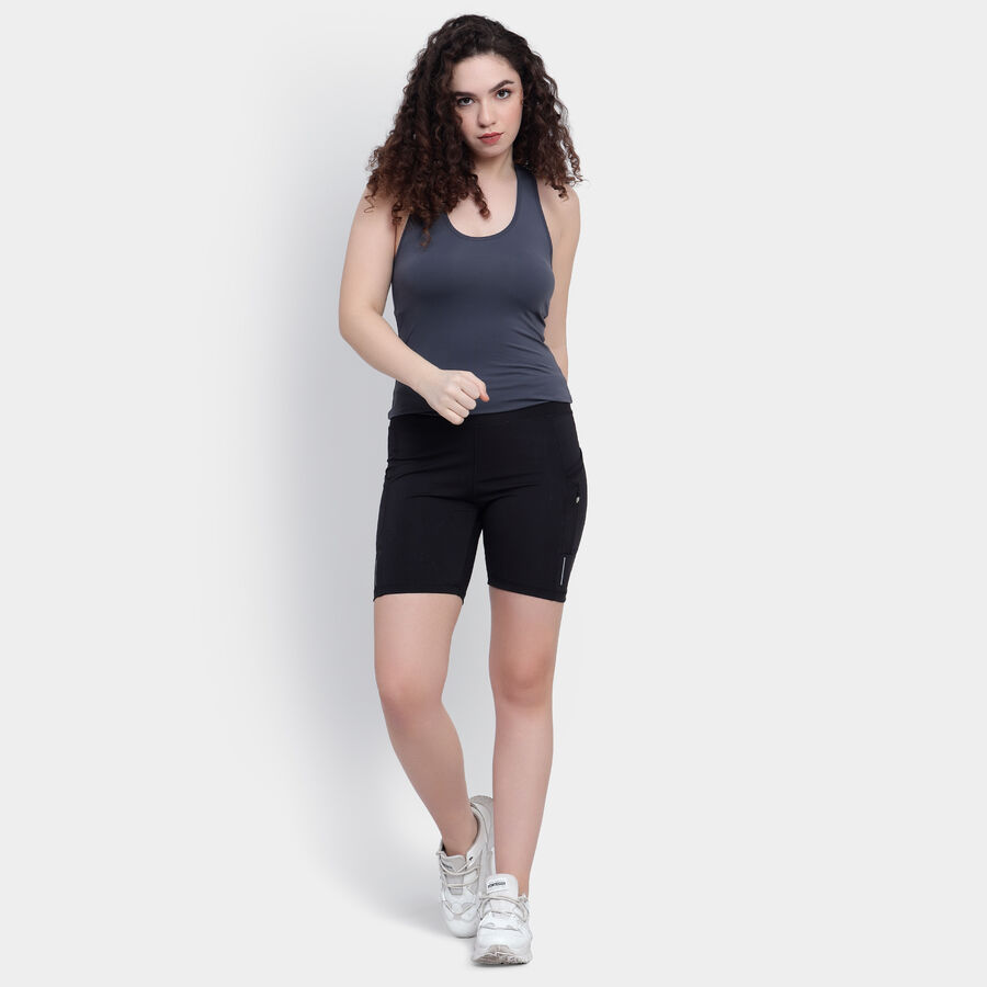 Solid Shorts, Black, large image number null