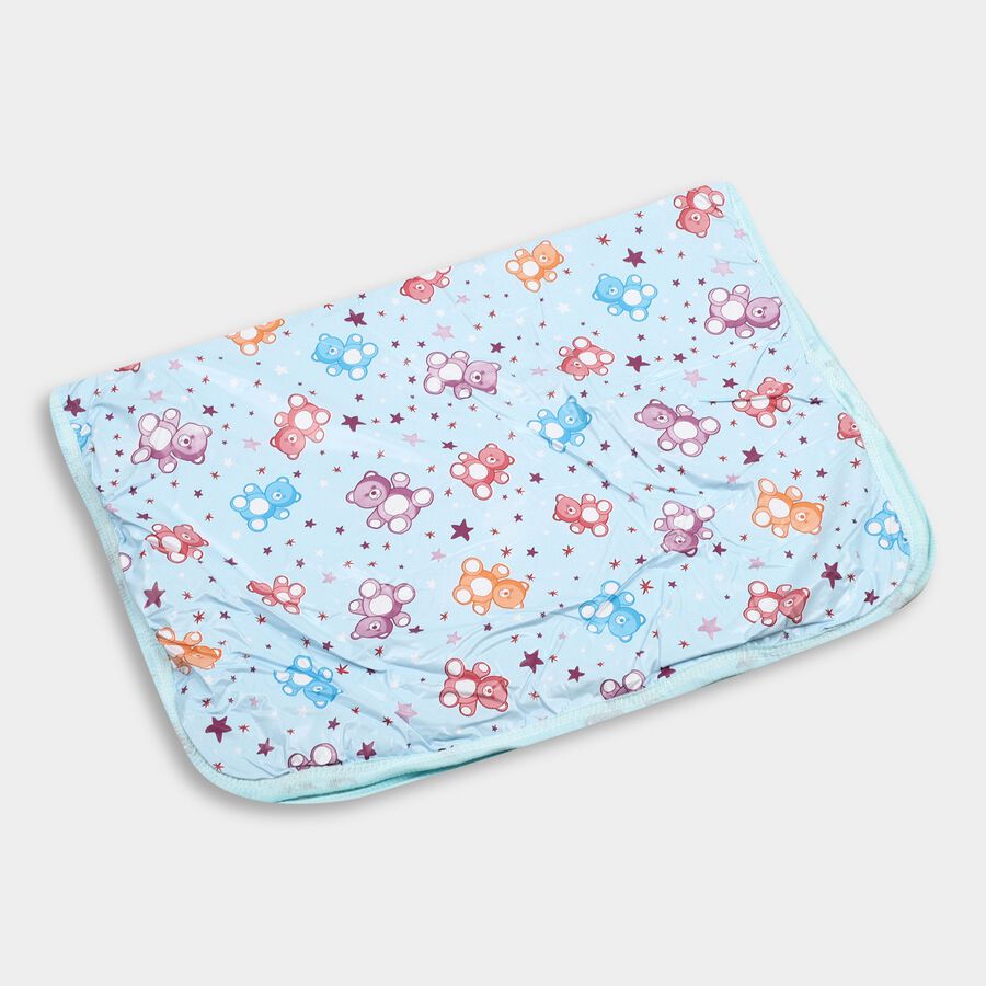 Infant's Baby Sheet, Light Blue, large