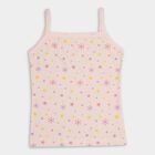 Girls' 100% Cotton Vest (Pack of 2), Pink, small