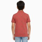 Boys' Half Sleeves T-Shirt, Pink, small image number null