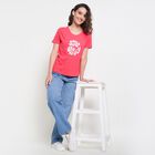 Ladies' Round Neck T-Shirt, Coral, small image number null