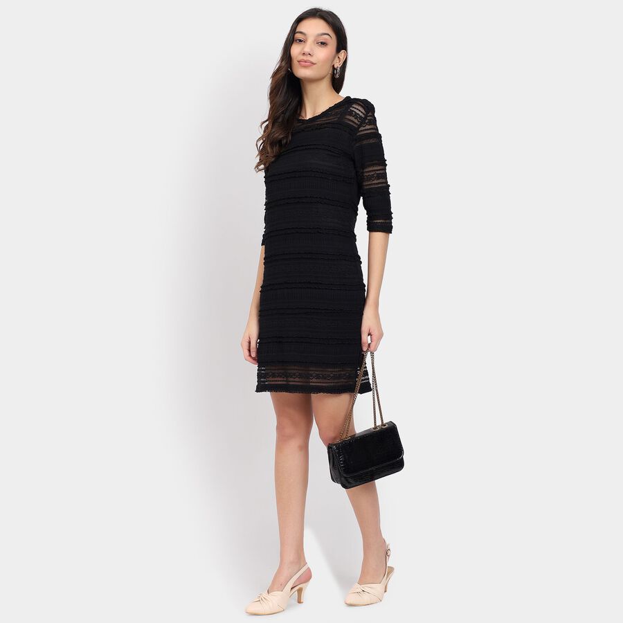Ladies' Dress , Black, large image number null