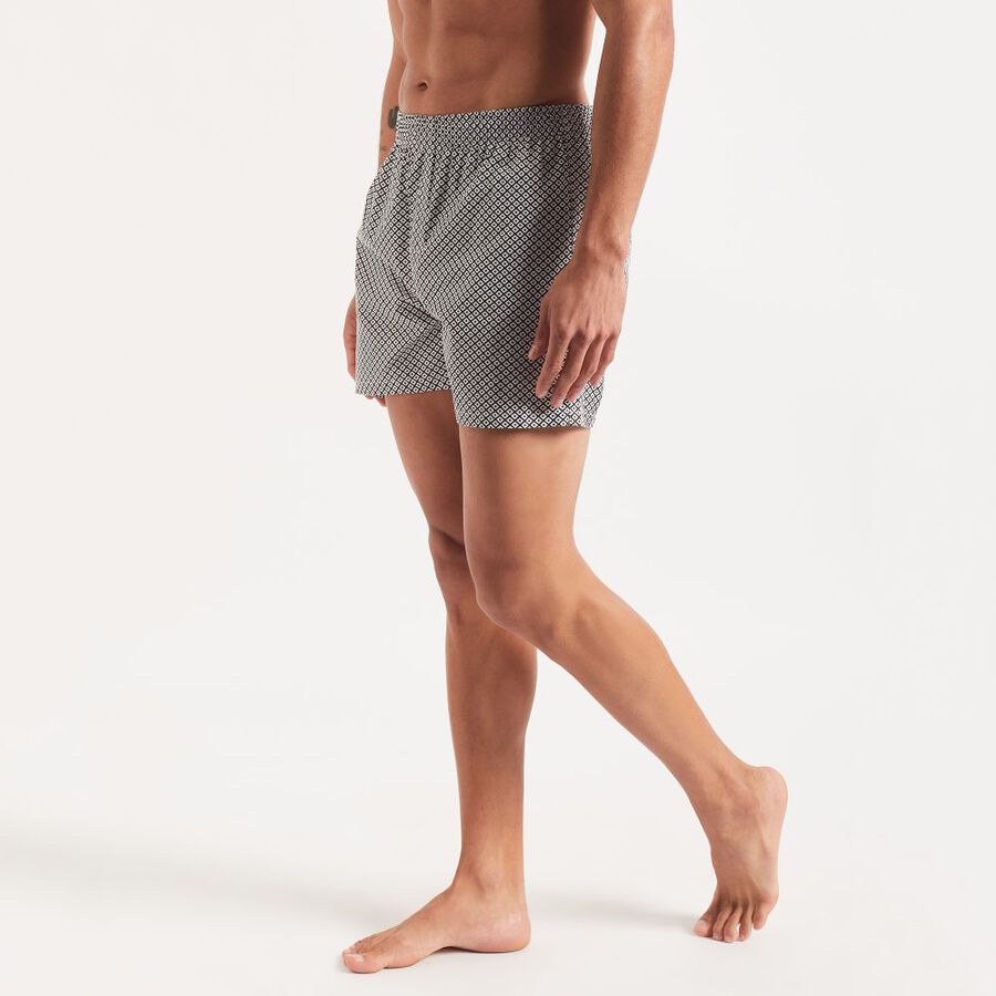 Men's Cotton Boxers, White, large image number null