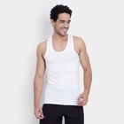 Cotton Vest, White, small