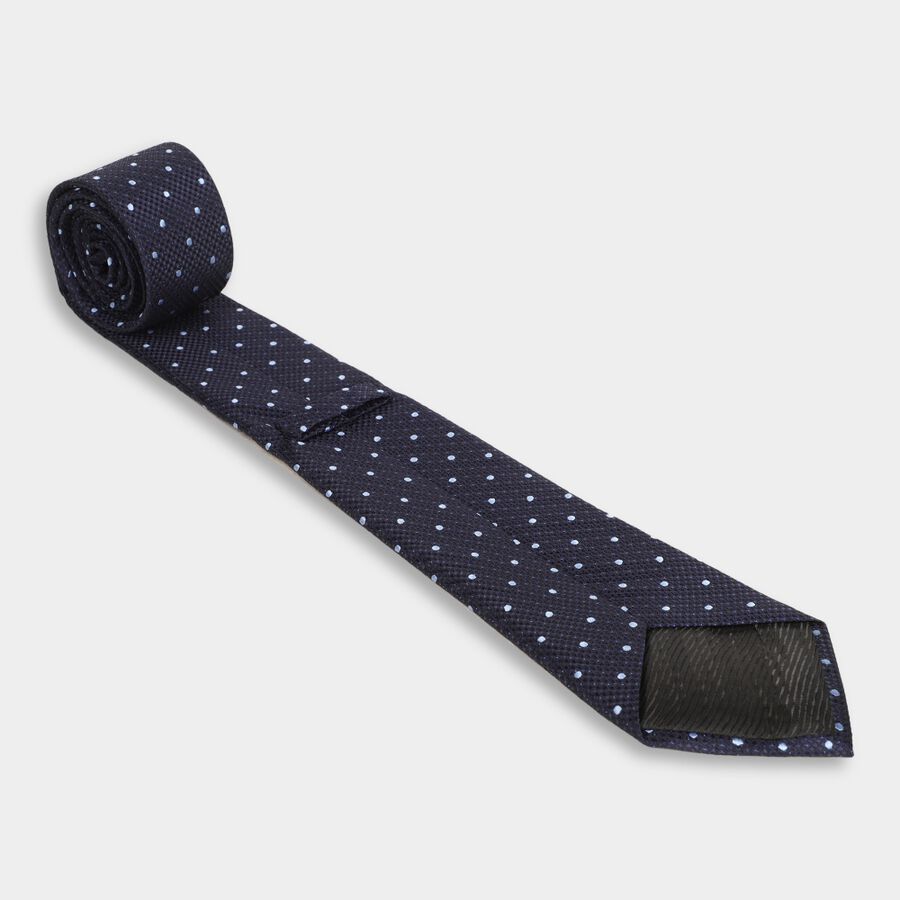 Men's Tie, Dark Blue, large image number null
