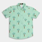 Boys' 100% Cotton Casual Shirt , हल्का हरा, small image number null