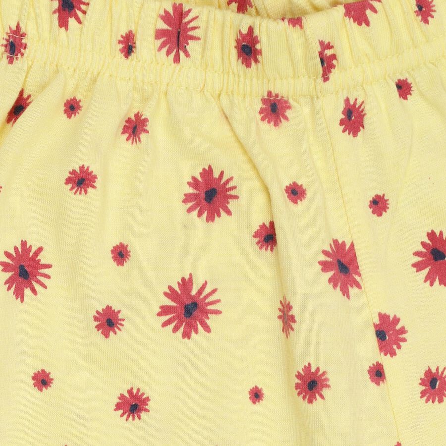 Girls' Shorts, Yellow, large image number null