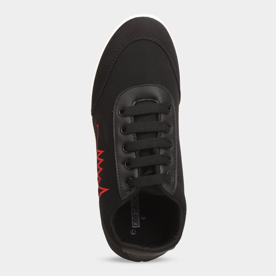Mens Sneaker Shoes, Black, large image number null