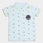 Boys' 100% Cotton Half Sleeves T-Shirt , Light Blue, small image number null